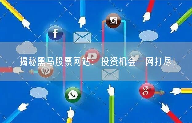揭秘黑马股票网站:投资机会一网打尽!