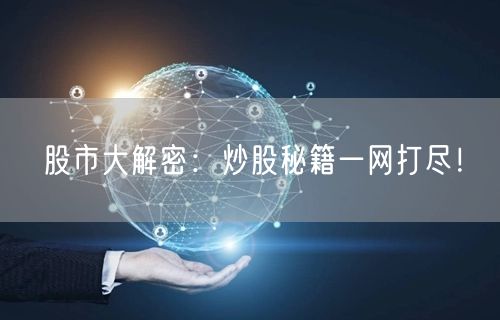 股市大解密:炒股秘籍一网打尽!