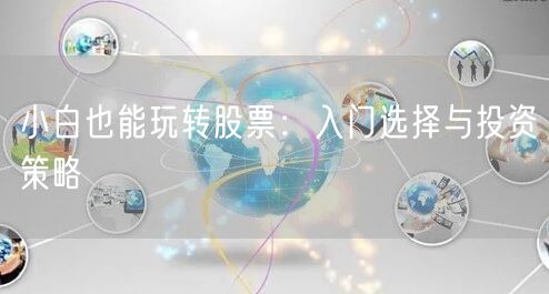 小白也能玩转股票:入门选择与投资策略