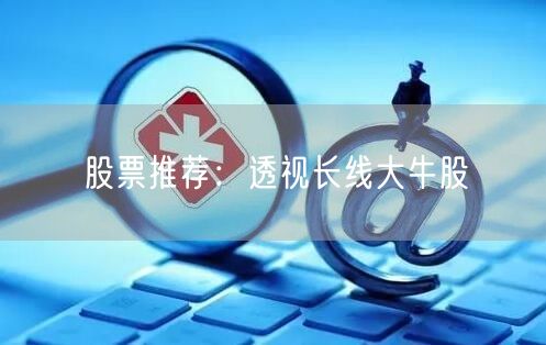 股票推荐:透视长线大牛股